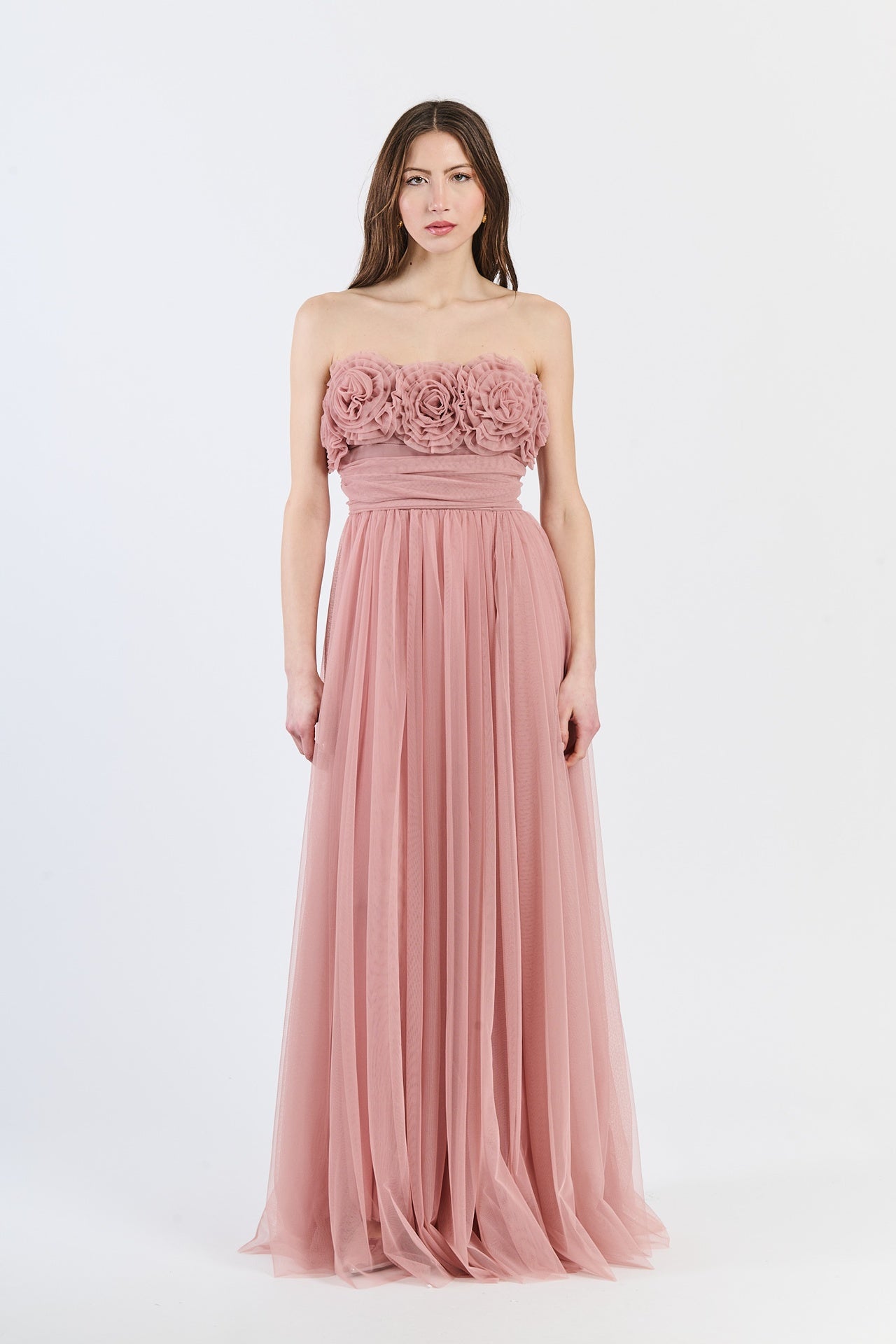 Feather Flowing Tube Dress
