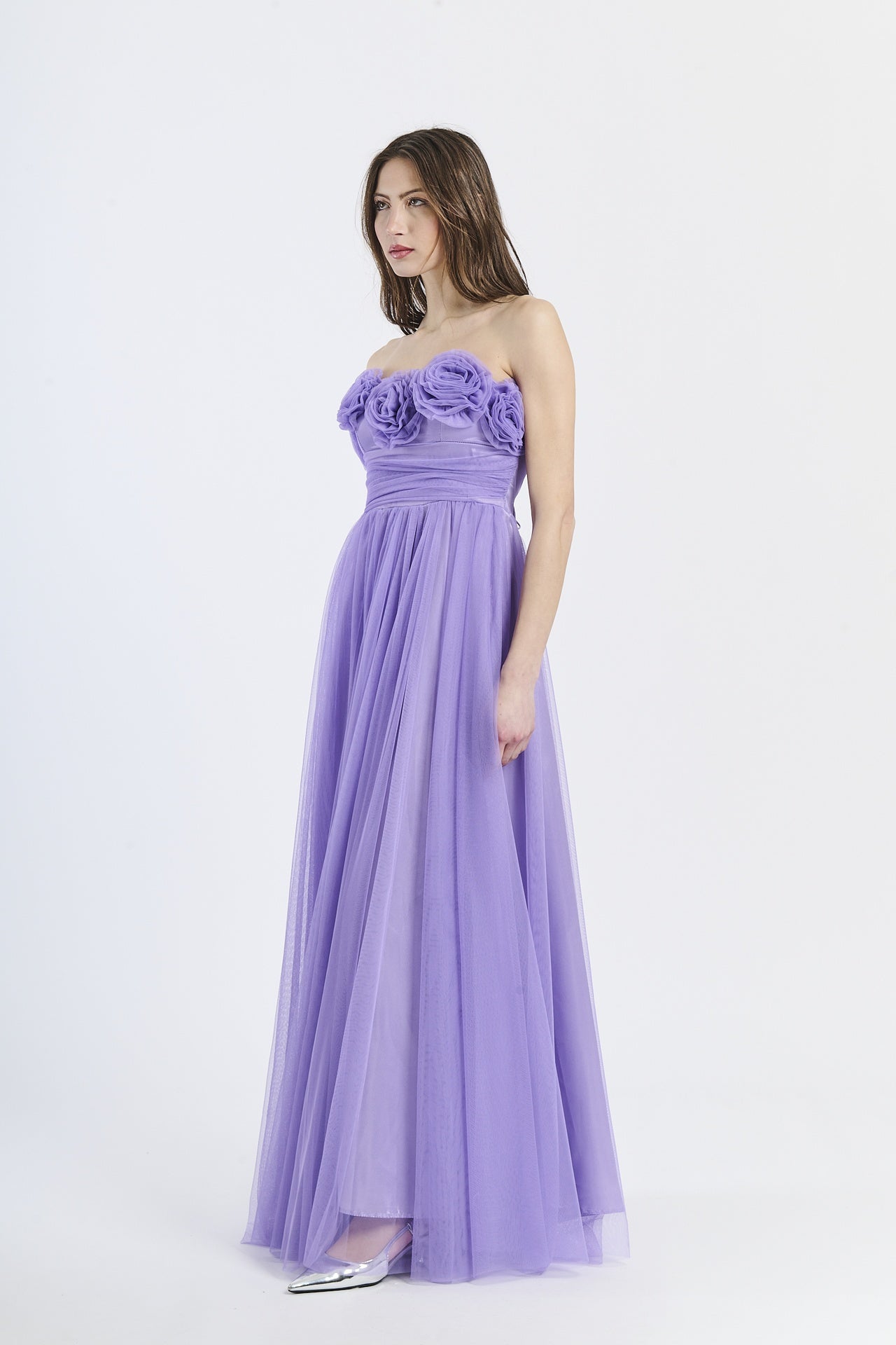 Feather Flowing Tube Dress