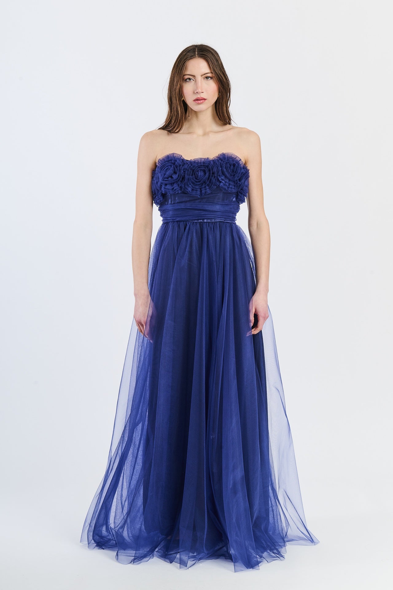 Feather Flowing Tube Dress