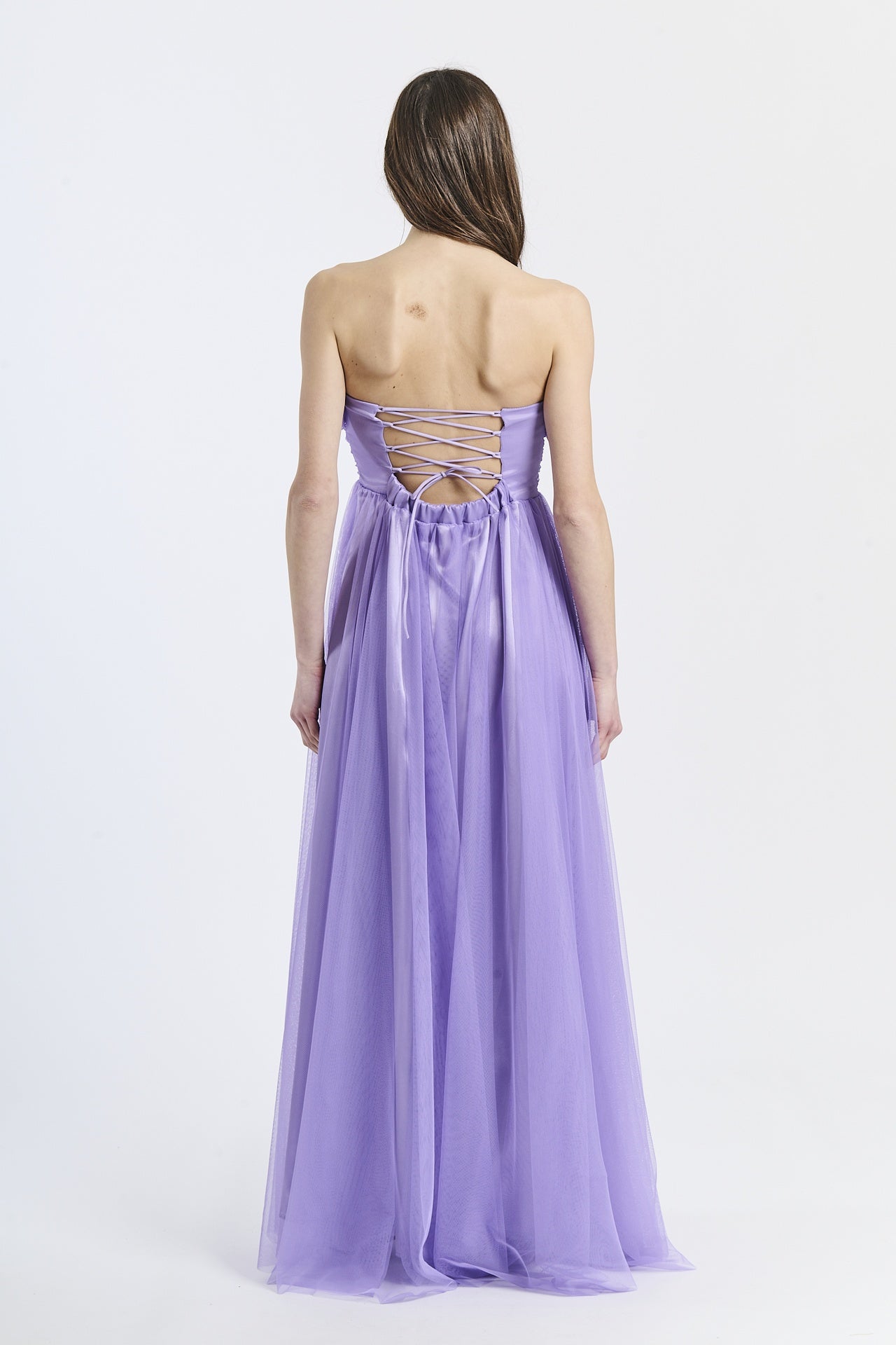 Feather Flowing Tube Dress