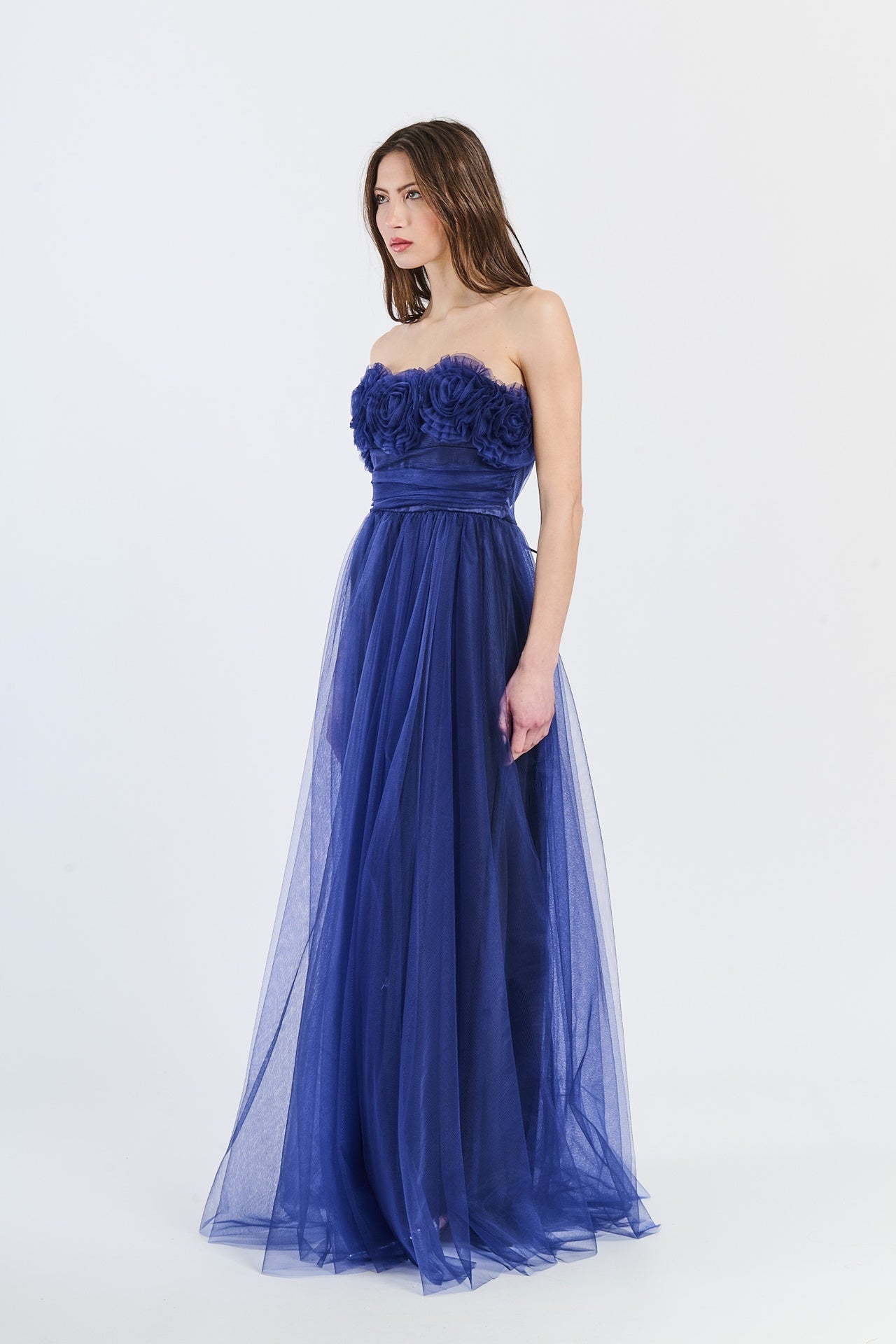 Feather Flowing Tube Dress
