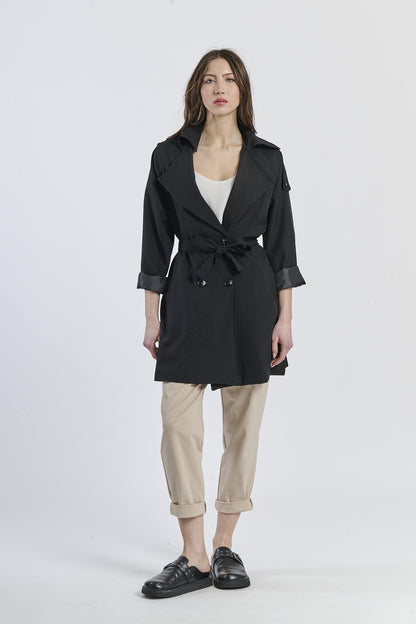 Lanying stand collar windbreaker
