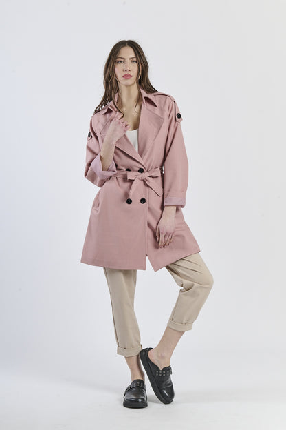 Lanying stand collar windbreaker