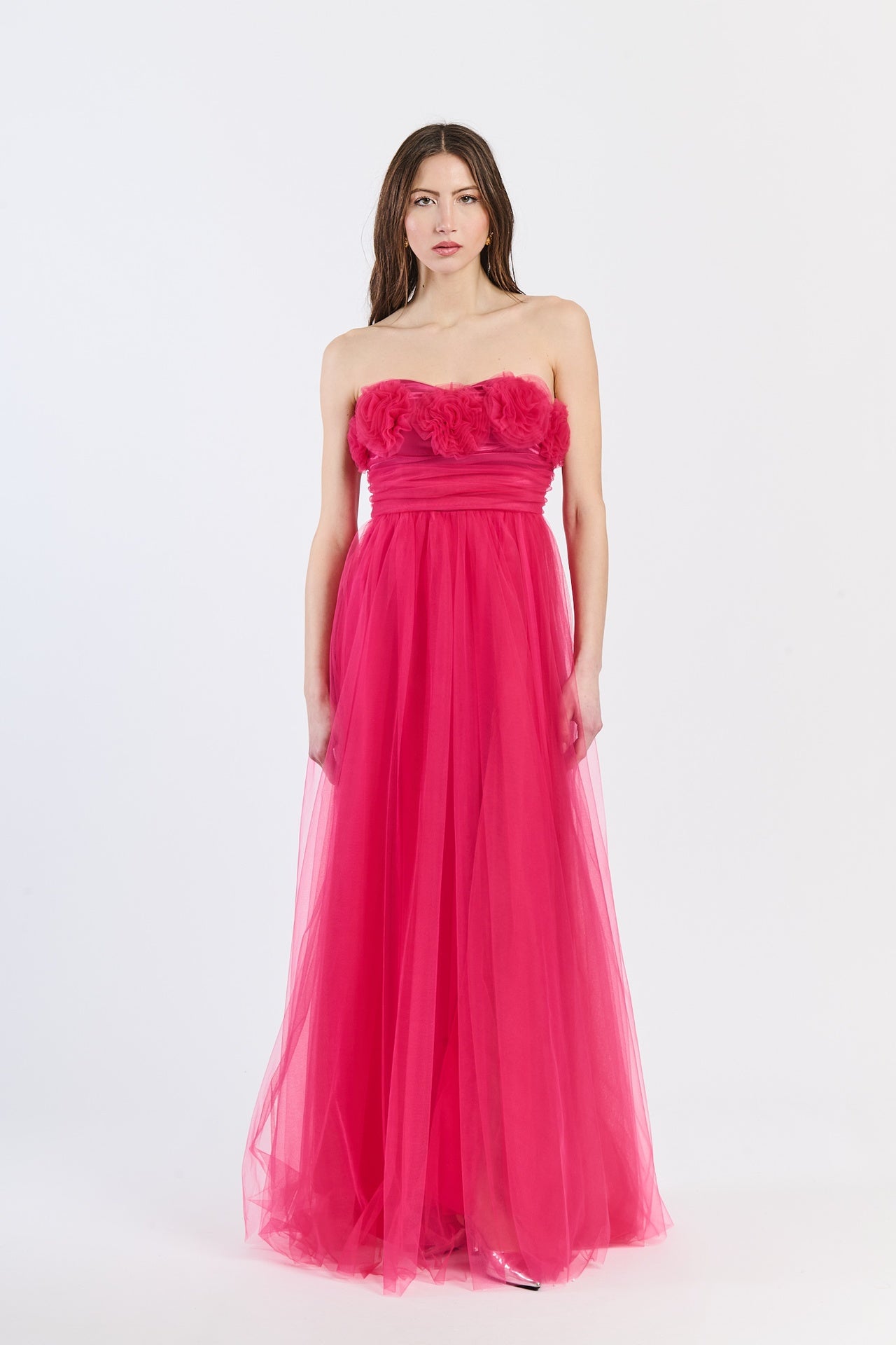 Feather Flowing Tube Dress