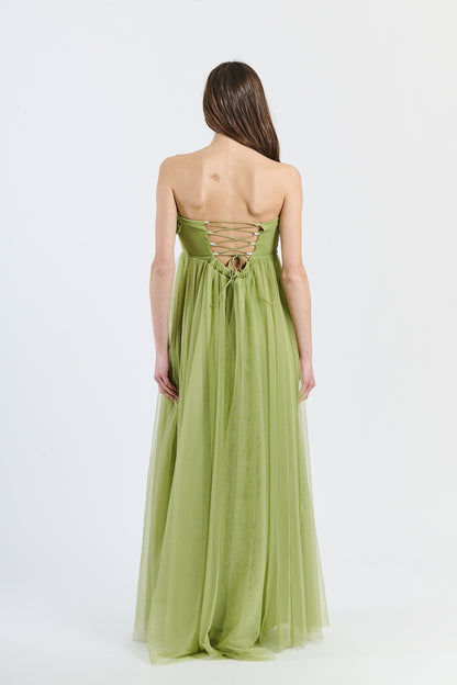 Feather Flowing Tube Dress