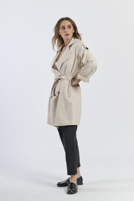 Lanying stand collar windbreaker